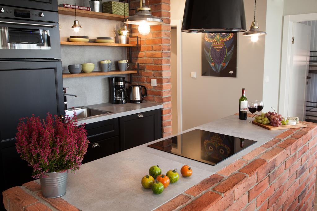 Lägenhet Staywin Riverfront Lofts Gdańsk