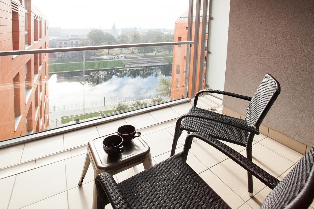 Lägenhet Staywin Riverfront Lofts Gdańsk