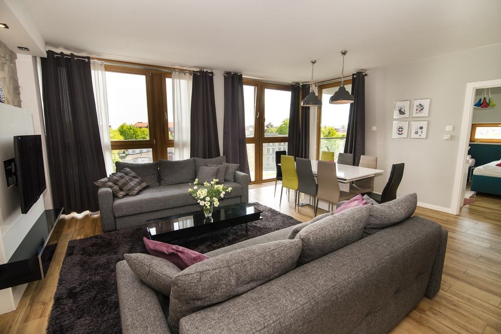 Lägenhet Staywin Riverfront Lofts Gdańsk